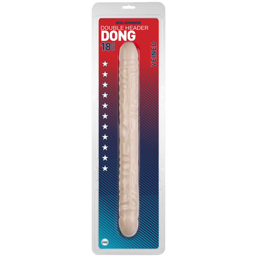 Double Header Dong - 18" - Veined
