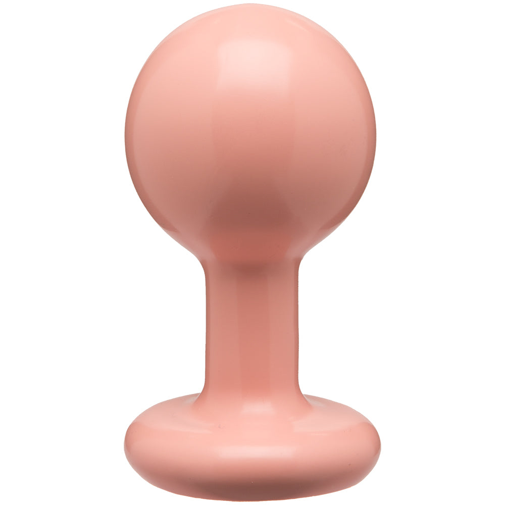 The Classic Round Butt Plug 3 Piece Set Cream