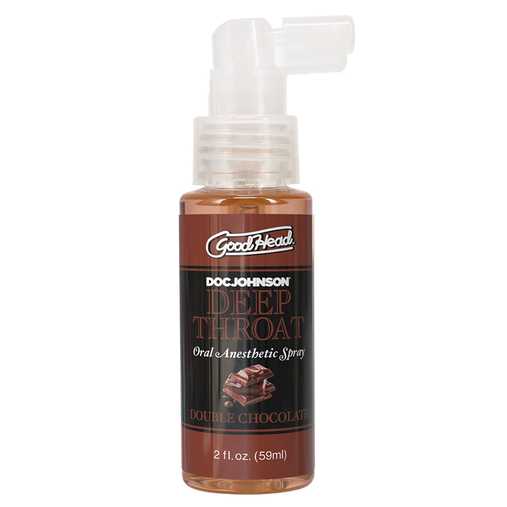 Goodhead Deep Throat Spray Double Chocolate 2 oz.