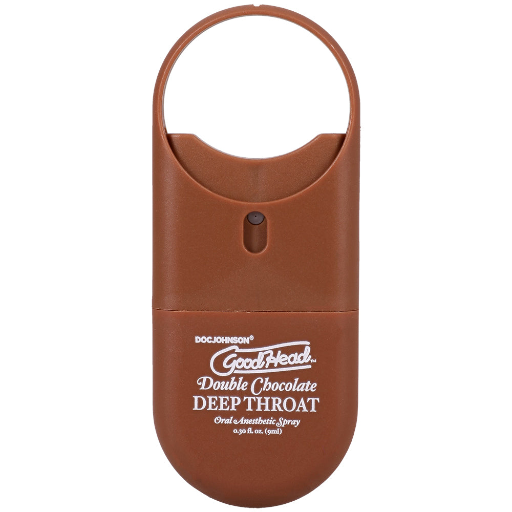 Goodhead Deep Throat Spray To-Go Double Chocolate .30 oz.