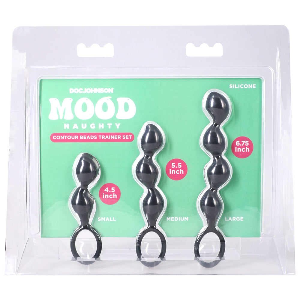 Mood Naughty Contour Beads Trainer Set Black