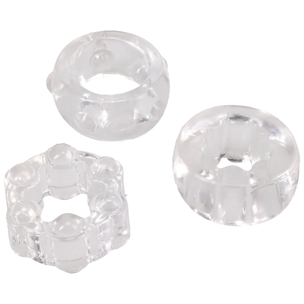 Crystal Jellies Performance Ring Set Clear