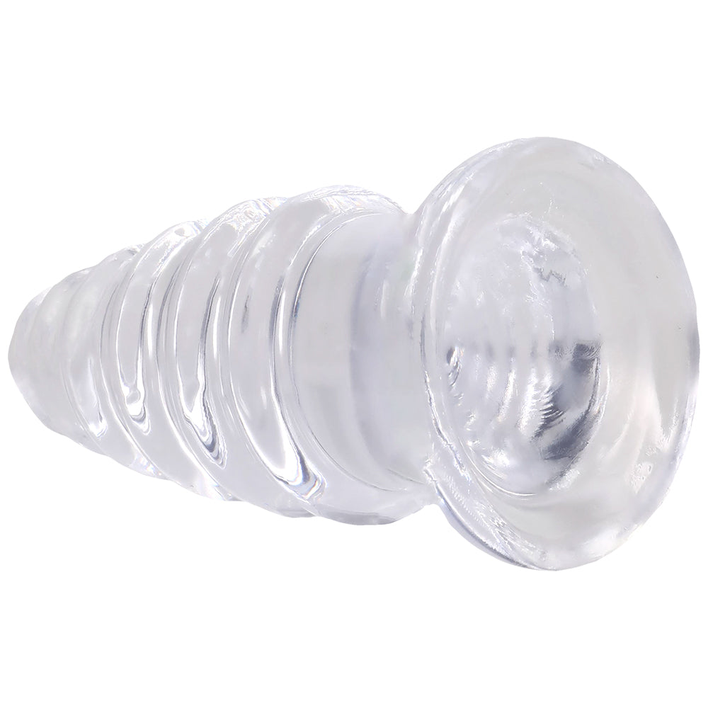 Crystal Jellies Anal Twist 5 Inch Clear