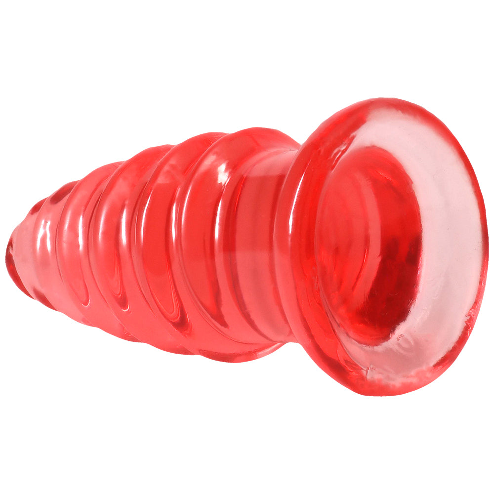 Crystal Jellies Anal Twist 5 Inch Pink