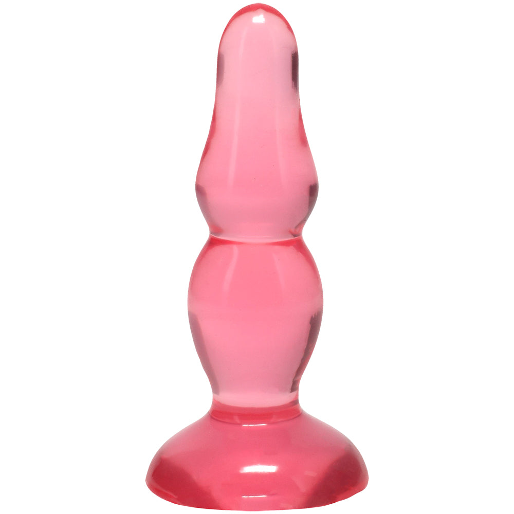 Crystal Jellies Novice Pop Plug 4 Inch Pink