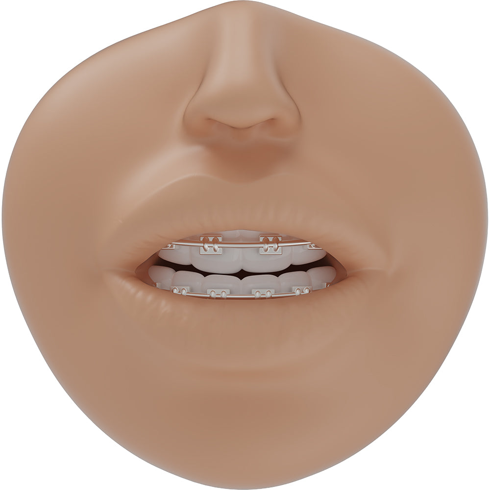 The Super Sucker College Crush Ultraskyn Masturbator With Braces Vanilla