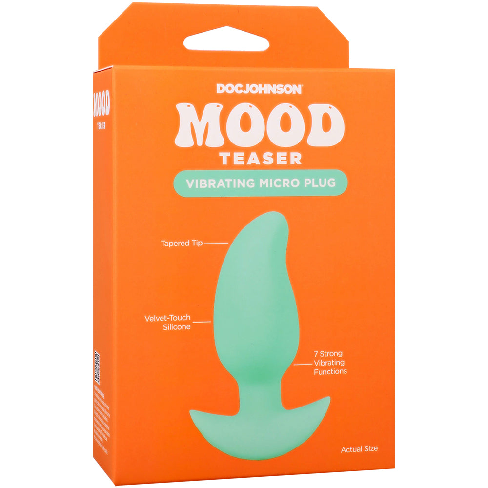 Mood Teaser Vibrating Micro Plug Mint
