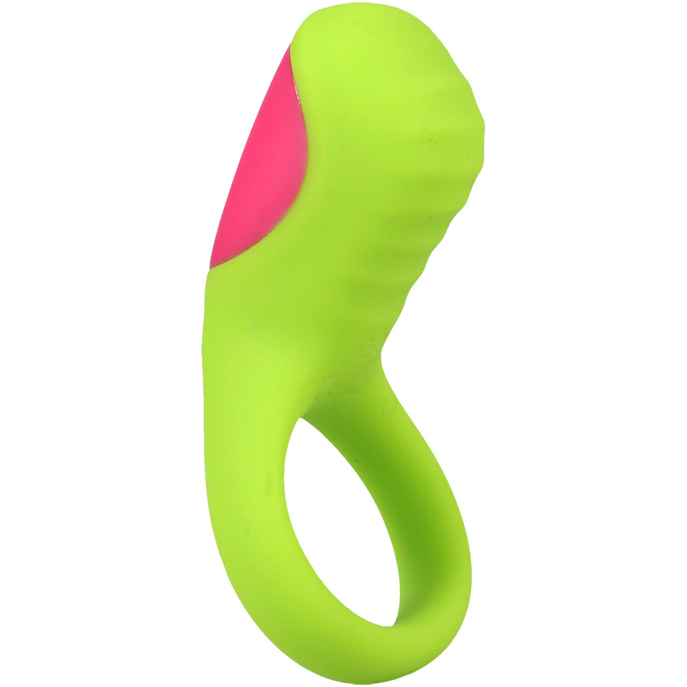 Mood Play Vibrating C-Ring Green