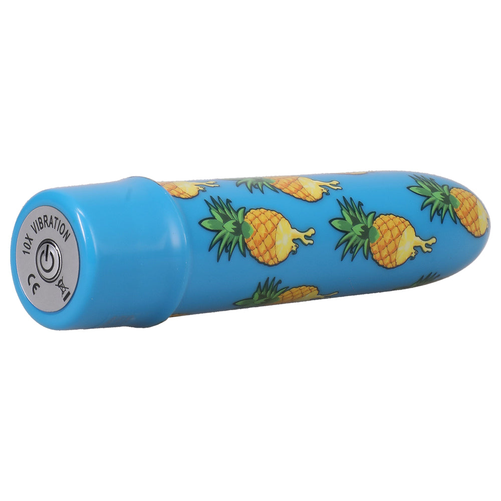 Goodhead Buzz Buddies 5 Inch Multi-Speed Vibe Pineapple Blue