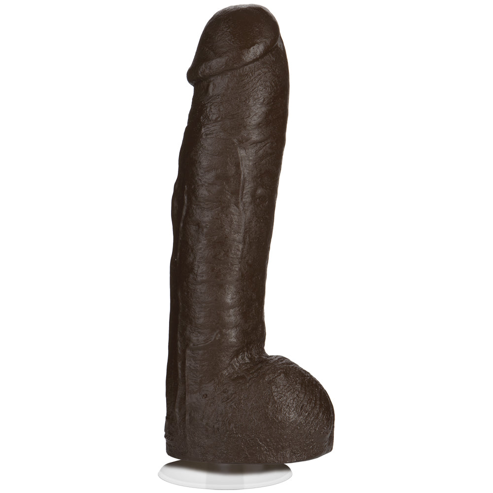 Signature Cocks Bam Huge 13" Realistic Cock with Removable Vac-U-Lock Suction Cup Chocolate