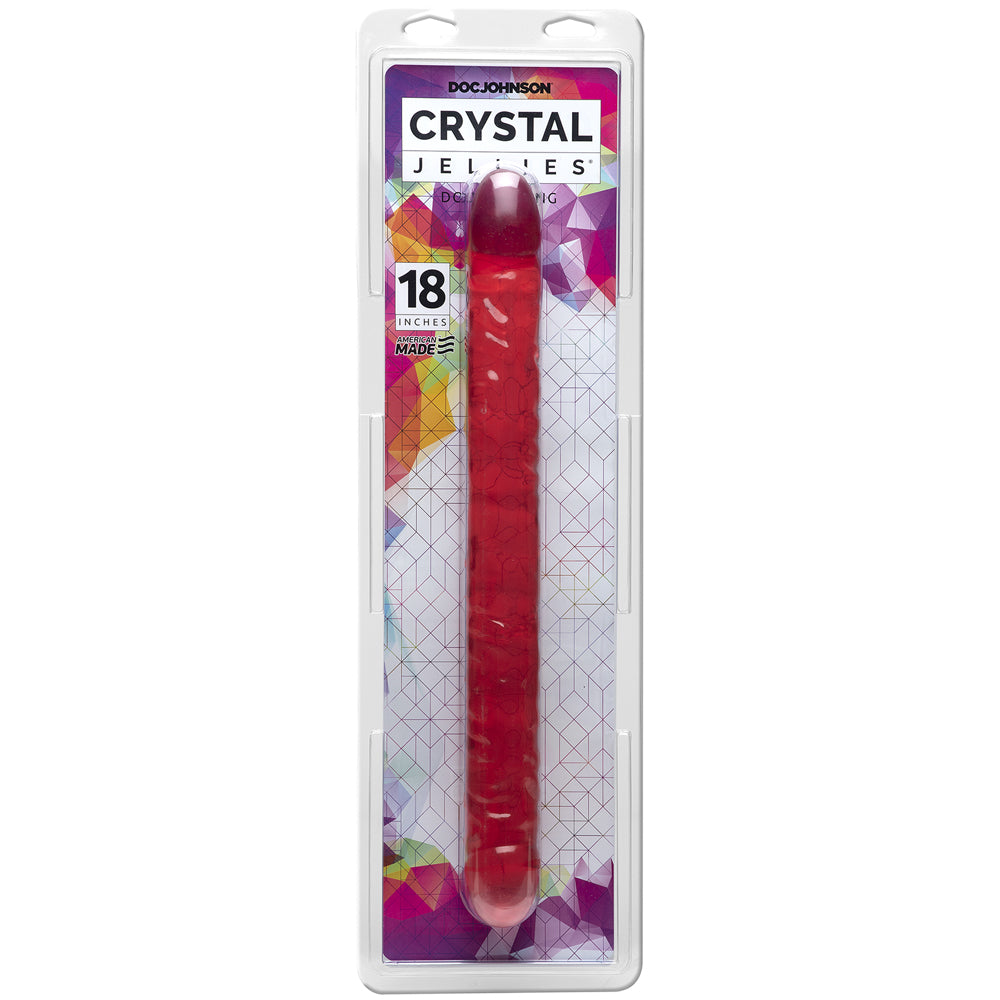 Crystal Jellies - 18" Double Dong