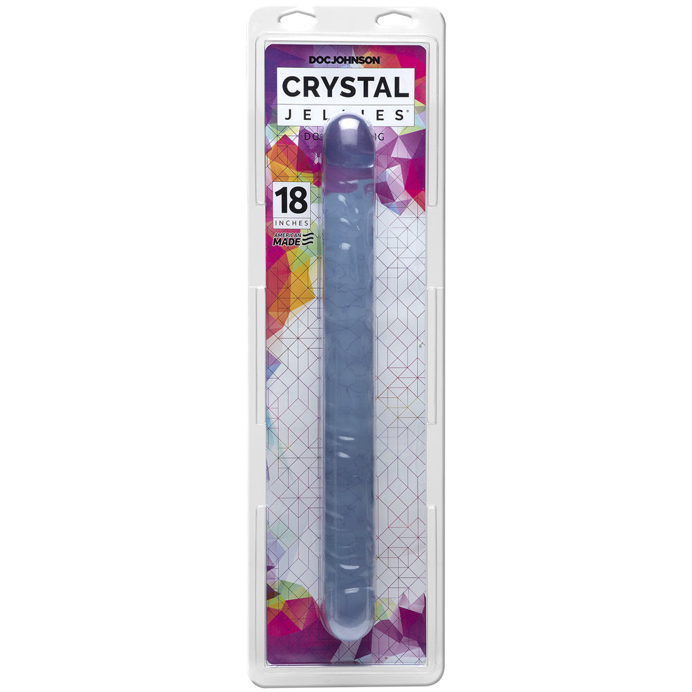 Crystal Jellies - 18" Double Dong