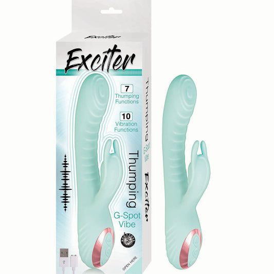 Exciter Thumping G Spot Vibe Aqua
