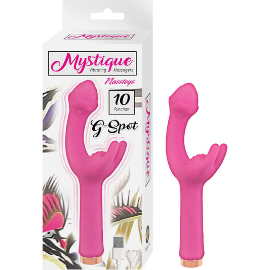 Mystique Vibrating Massagers G Spot Pink