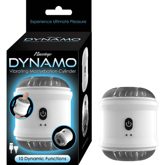 Dynamo Vibrating Masturbator Cup White