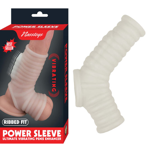 Vibrating Ribbed Sleeve