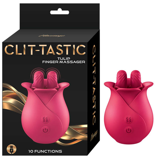 Clit-Tastic Tulip Finger Massager