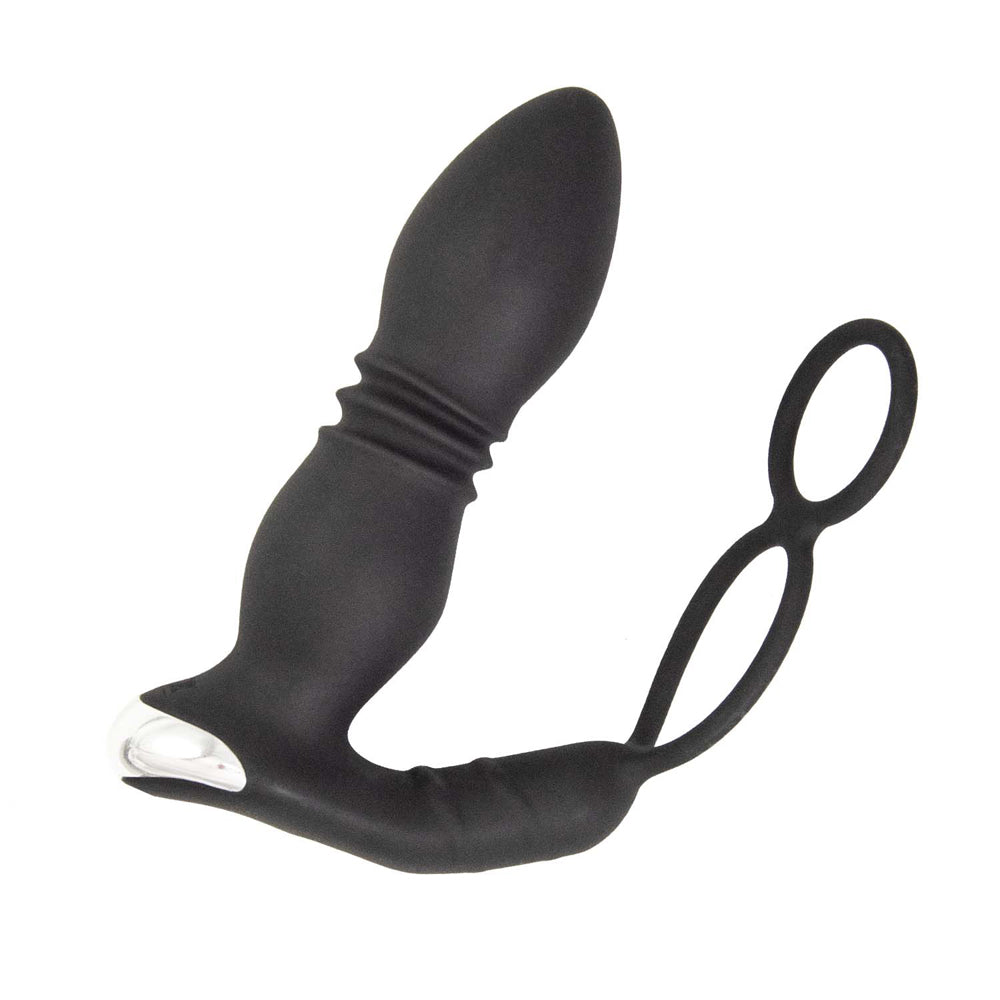 Ass-Sation Remote Thrusting Power Plug Black