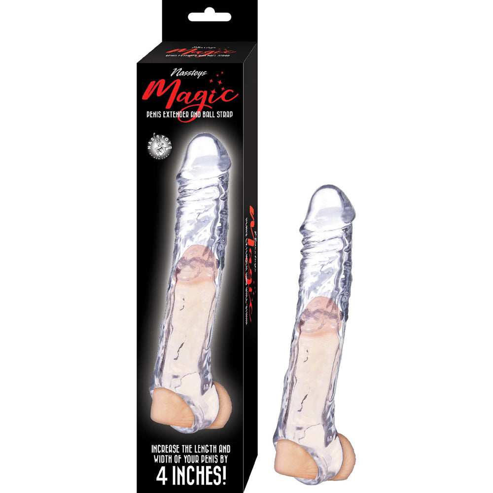 Magic Penis Extender & Ball Strap Clear