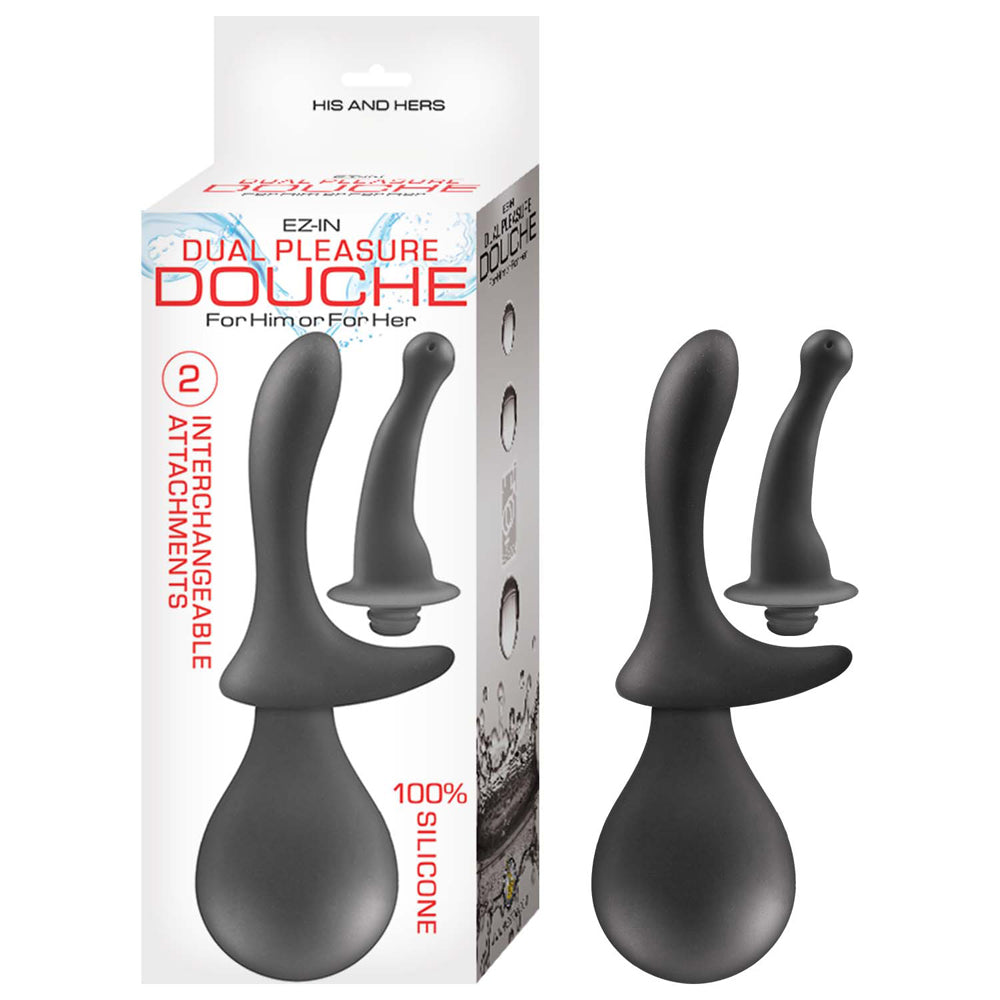 EZ-In Dual Pleasure Douche Black