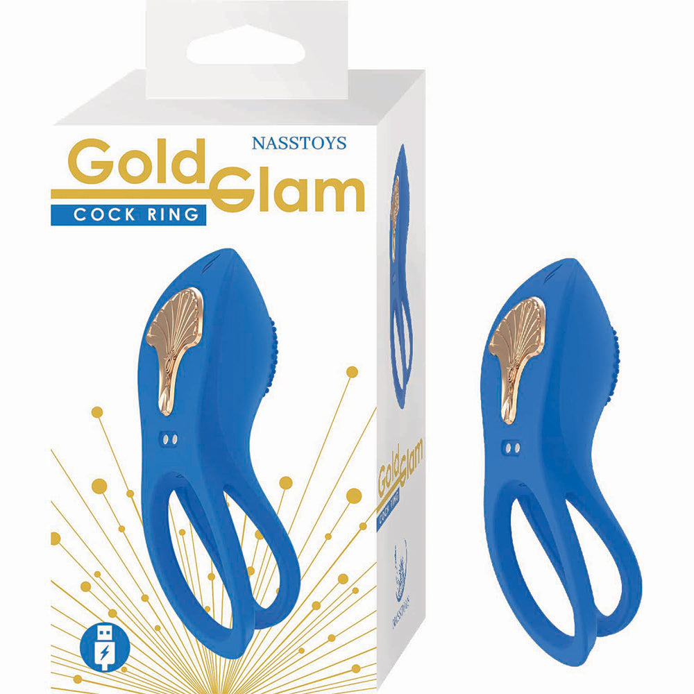 Gold Glam Cockring