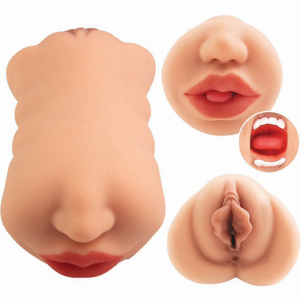 Always Horny Masturbator Double Sided Stroker White