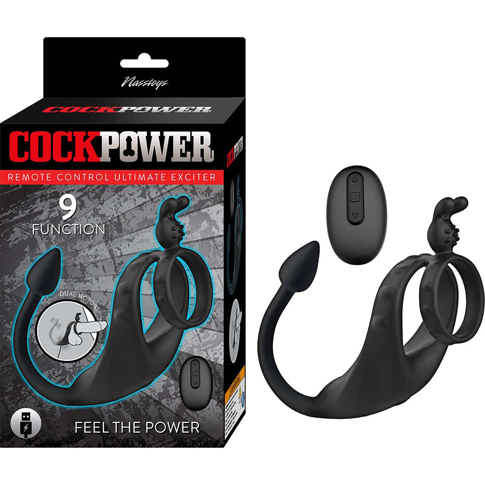 Cockpower Remote Control Ultimate Exciter Black