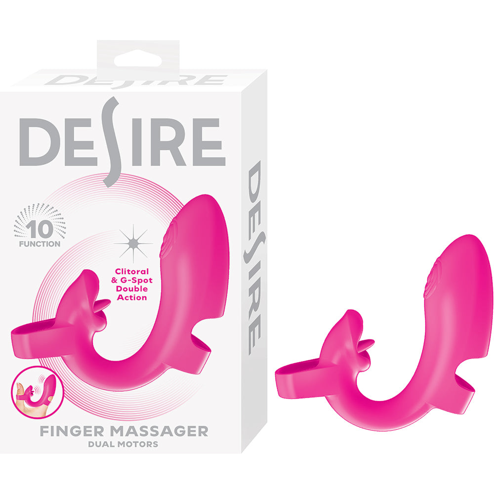 Desire Finger Massager Pink