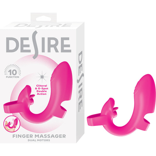 Desire Finger Massager Pink
