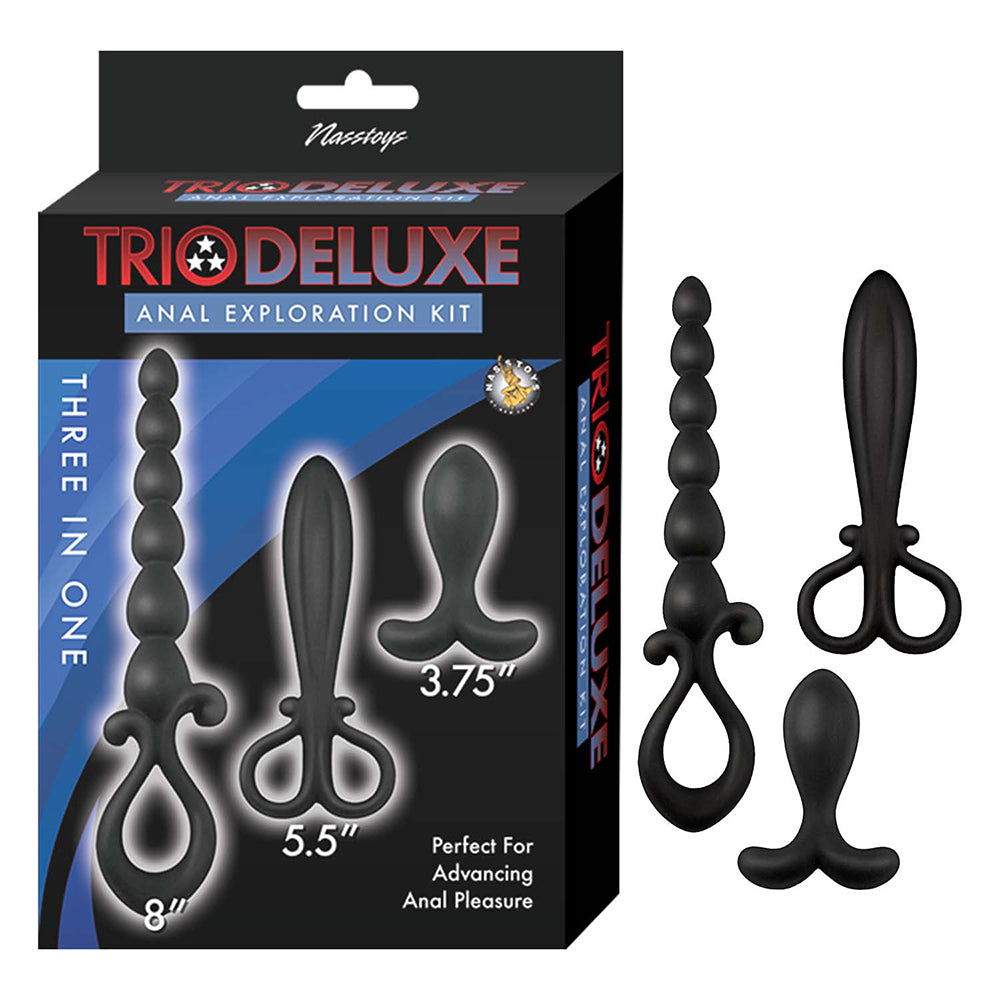 Trio Deluxe Anal Exploration Black