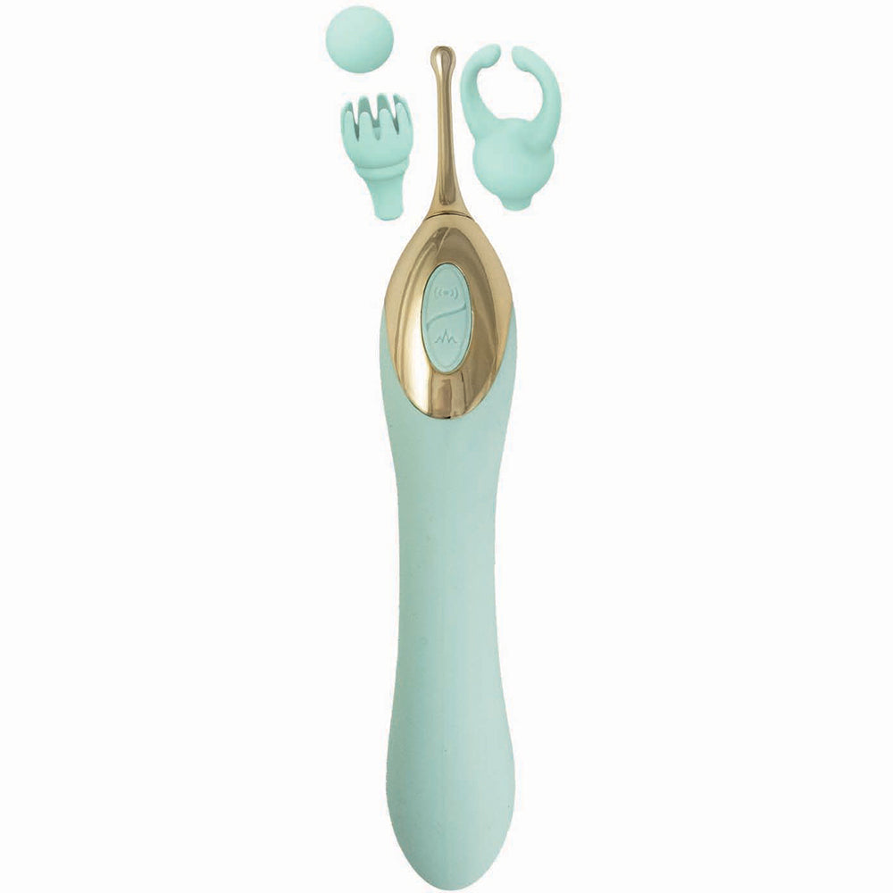 Gold Glam Tri-Tip Vibe Aqua