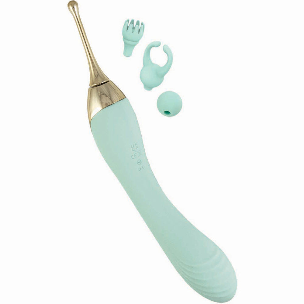 Gold Glam Tri-Tip Vibe Aqua