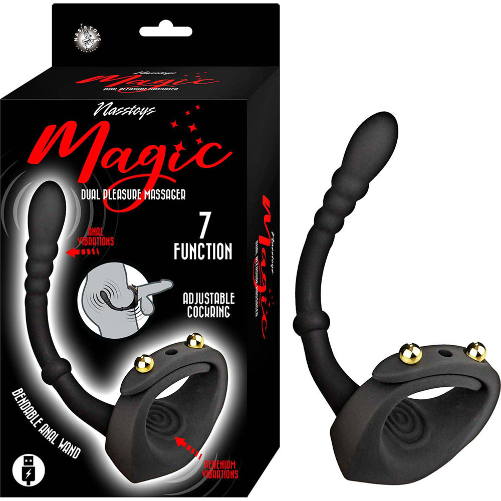 Magic Dual Pleasure Massager Black