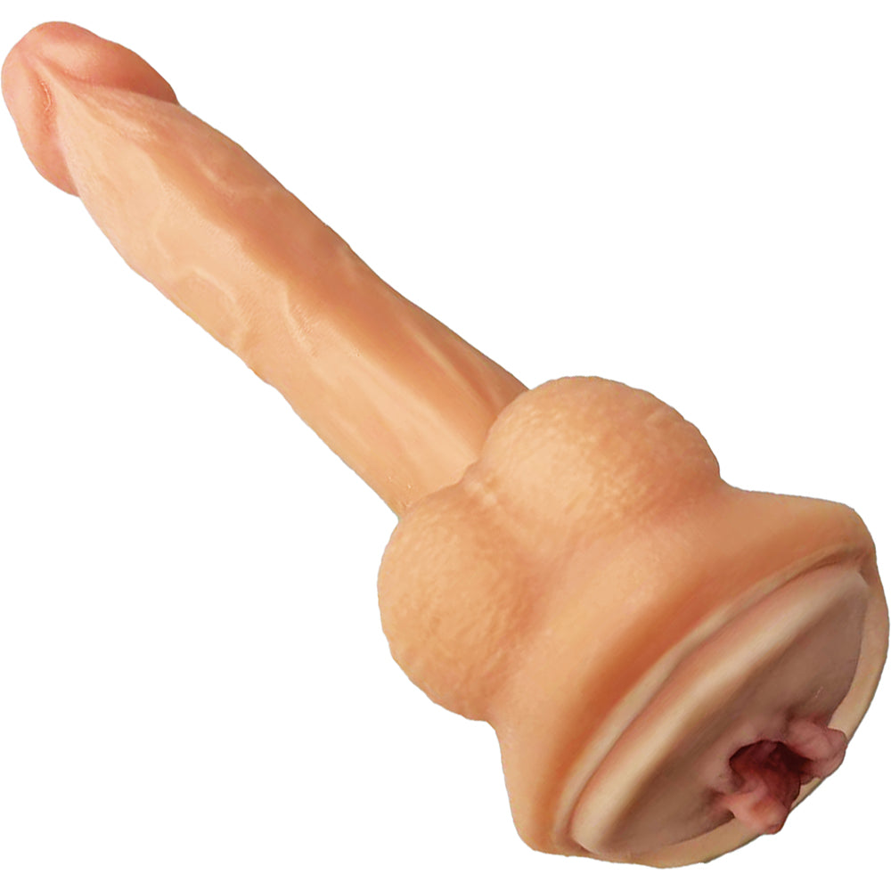 Always Horny Masturbator Tight Pussy & Huge Cock White