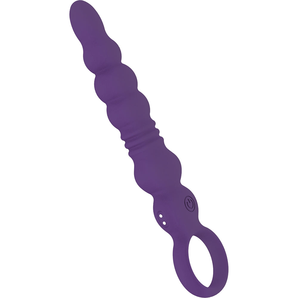 Vibrating Buttfuc Thrusting Anal Wand Purple