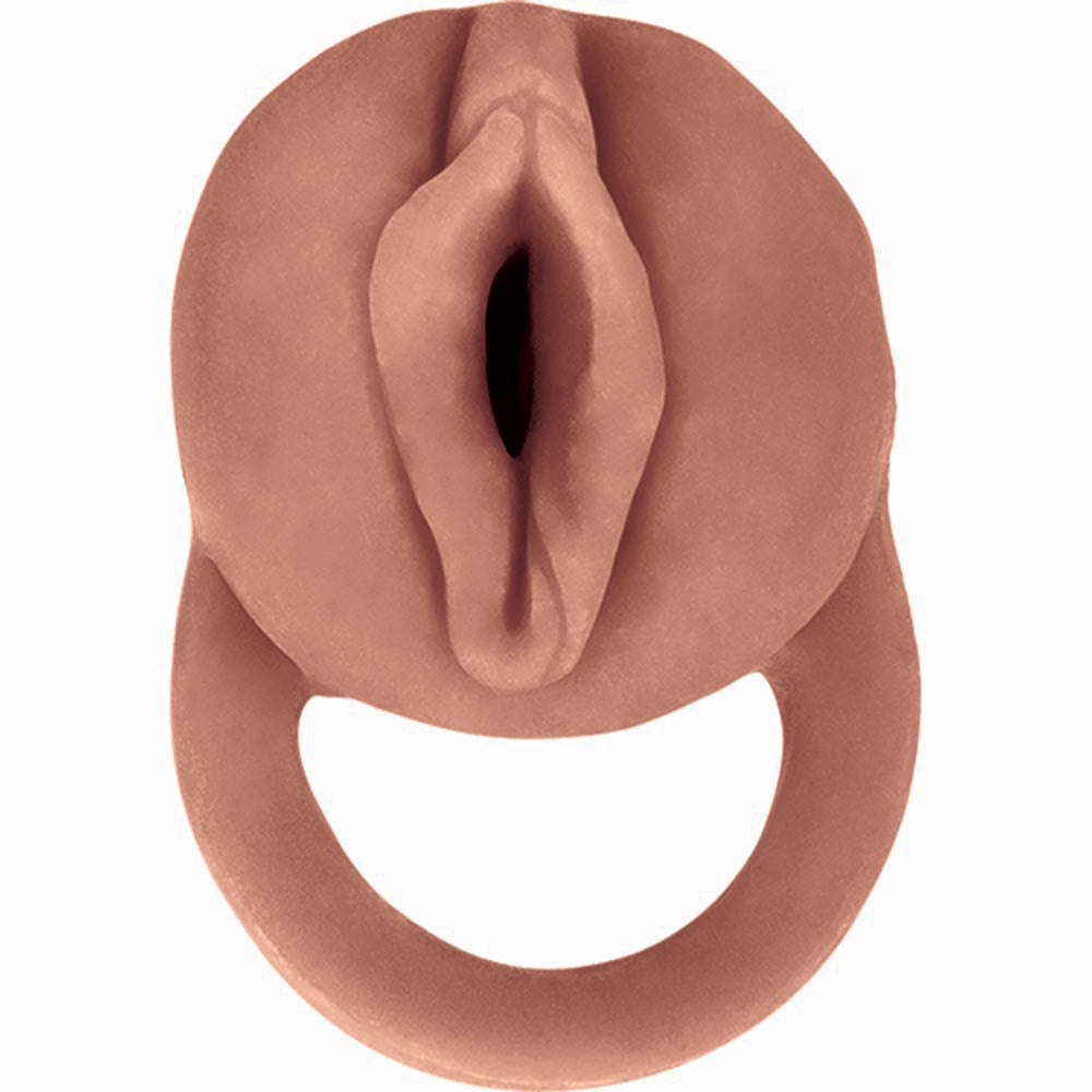 The Great Extender 2-In-1 8" Extender & Masturbator Brown