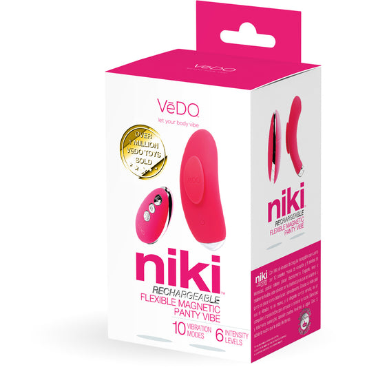 VEDO NIKI RECHARGEABLE PANTY VIBE FOXY PINK