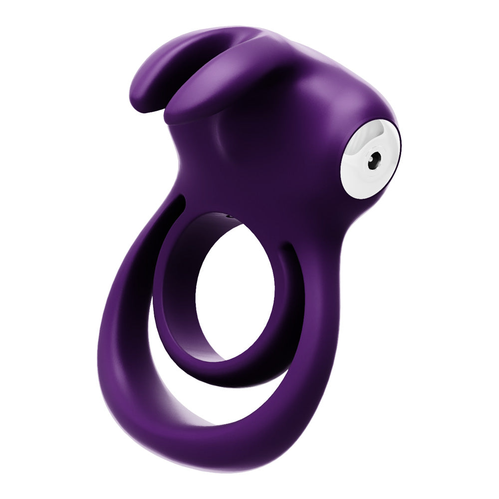 Thunder Bunny Rechargeable Dual Ring Deep Purple