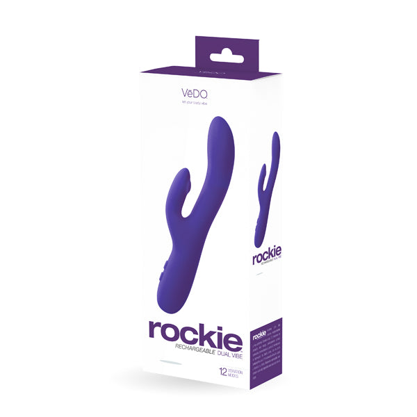 Rockie Rechargeable Dual Vibe Into You Indigo