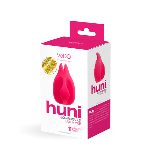 Huni Rechargeable Finger Vibe Foxy Pink
