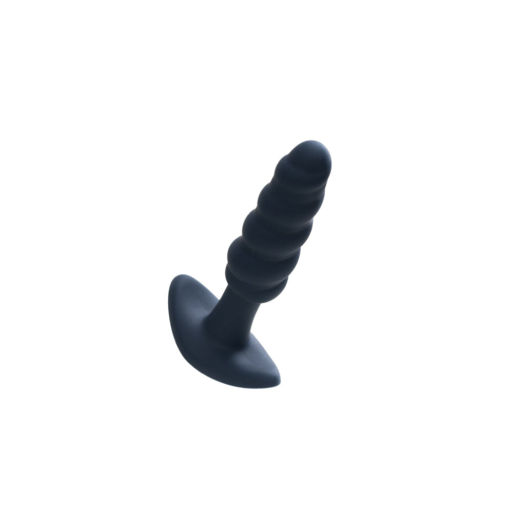 Twist Rechargeable Anal Plug Black
