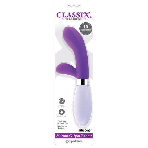 Classix Silicone G-Spot Rabbit Purple