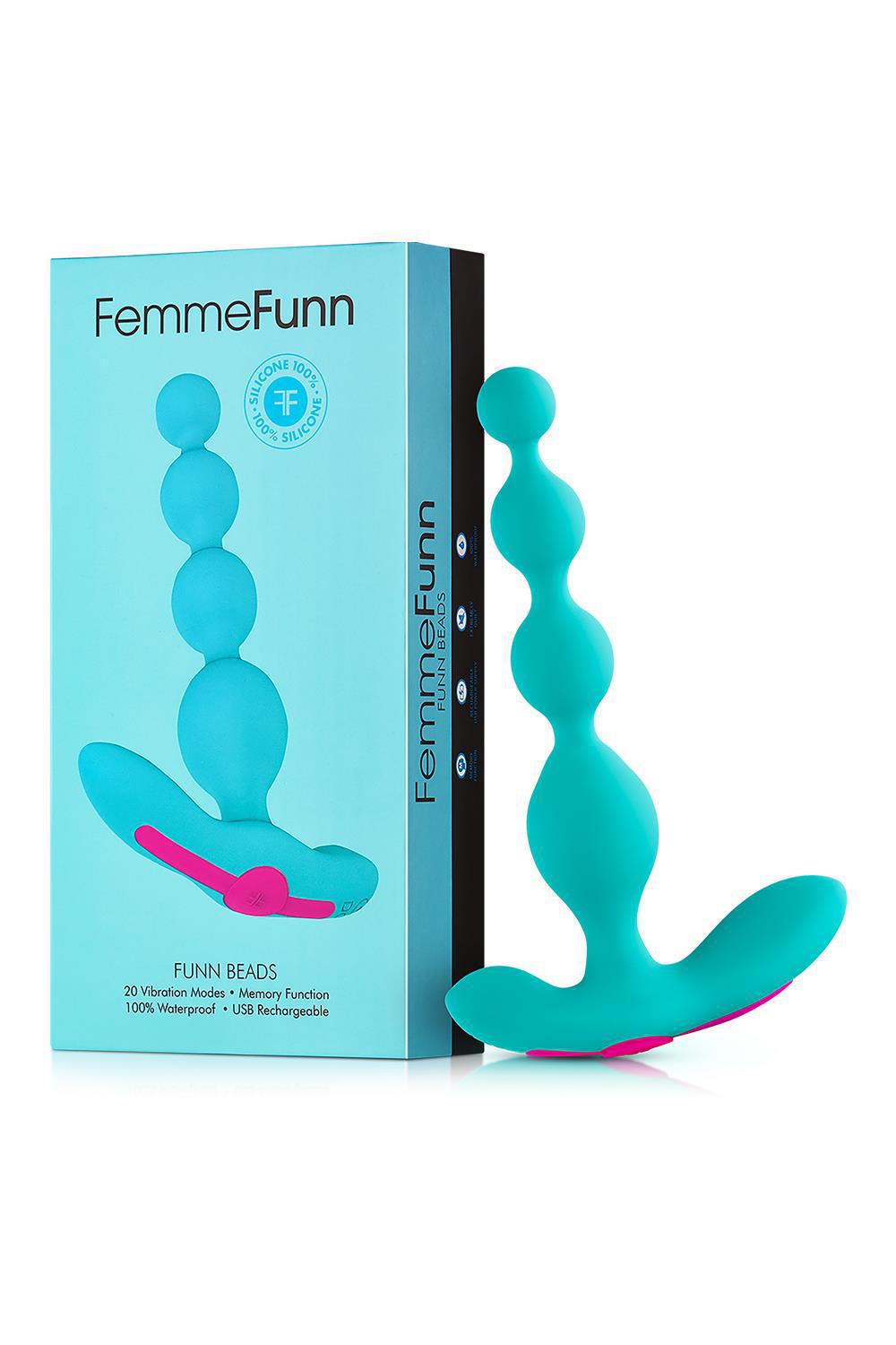 Femmefunn Vibrating Anal Beads