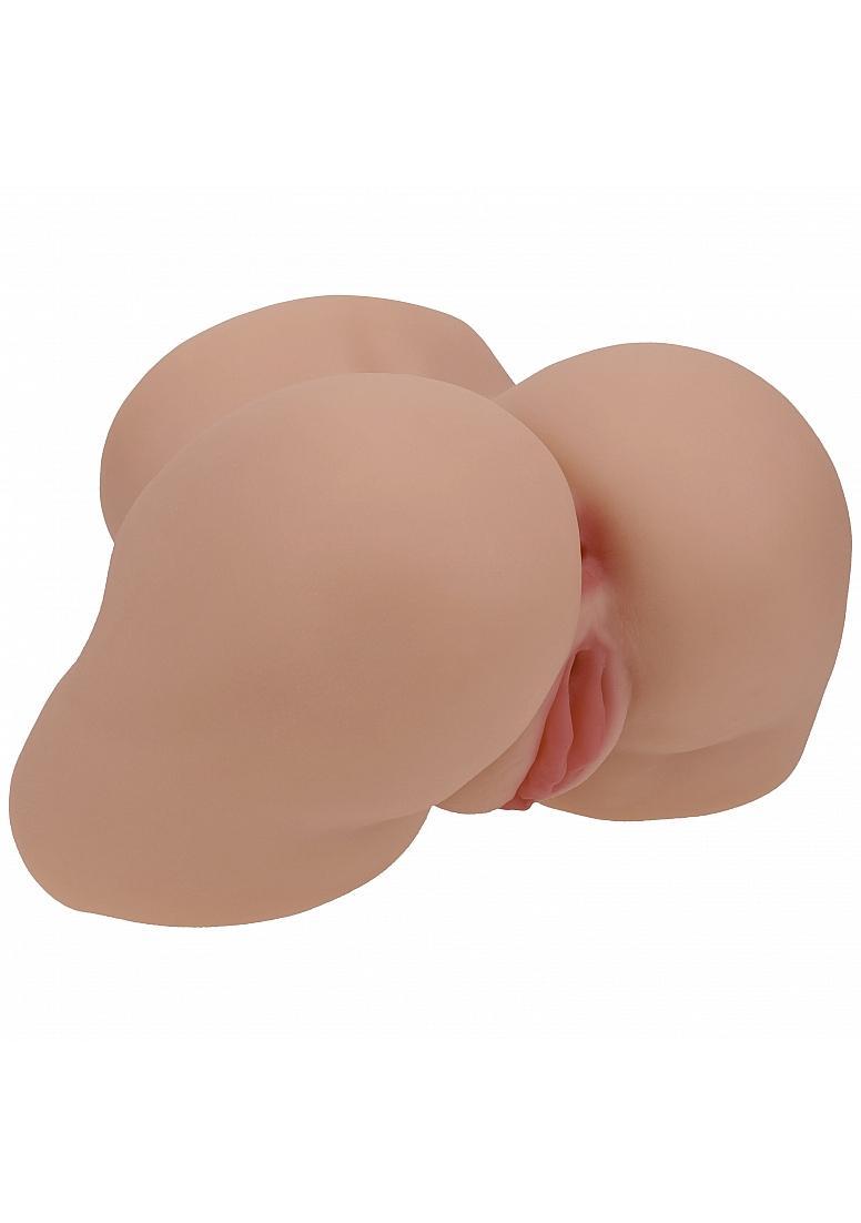 XKIN - Bodyforms - Lux Arden - Dual Entry - TPE Bodyforms Masturbator - 7.7 lbs - Tan