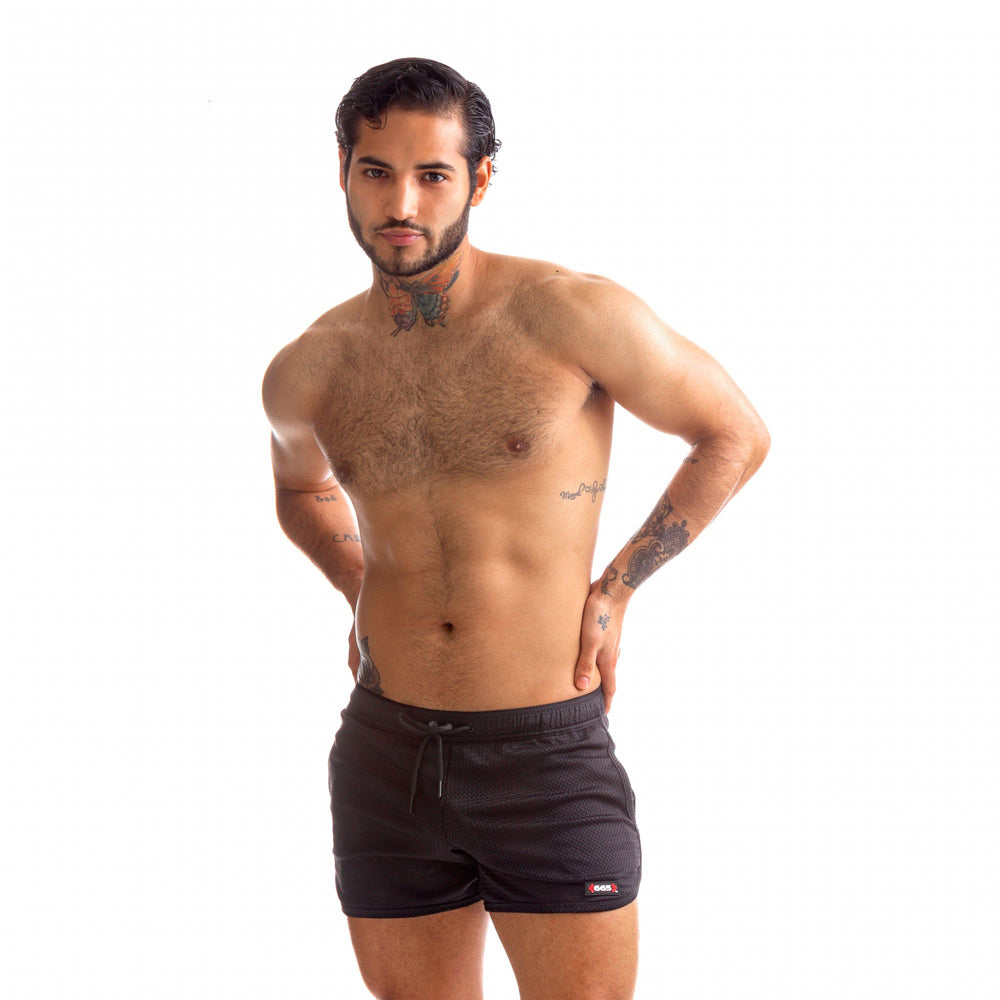 665 Rally Shorts Black Large