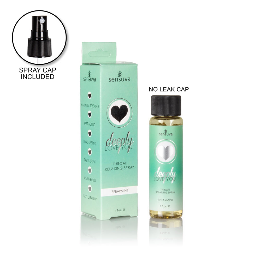 Deeply Love You Throat Relaxing Spray 1 oz. Bottle Spearmint