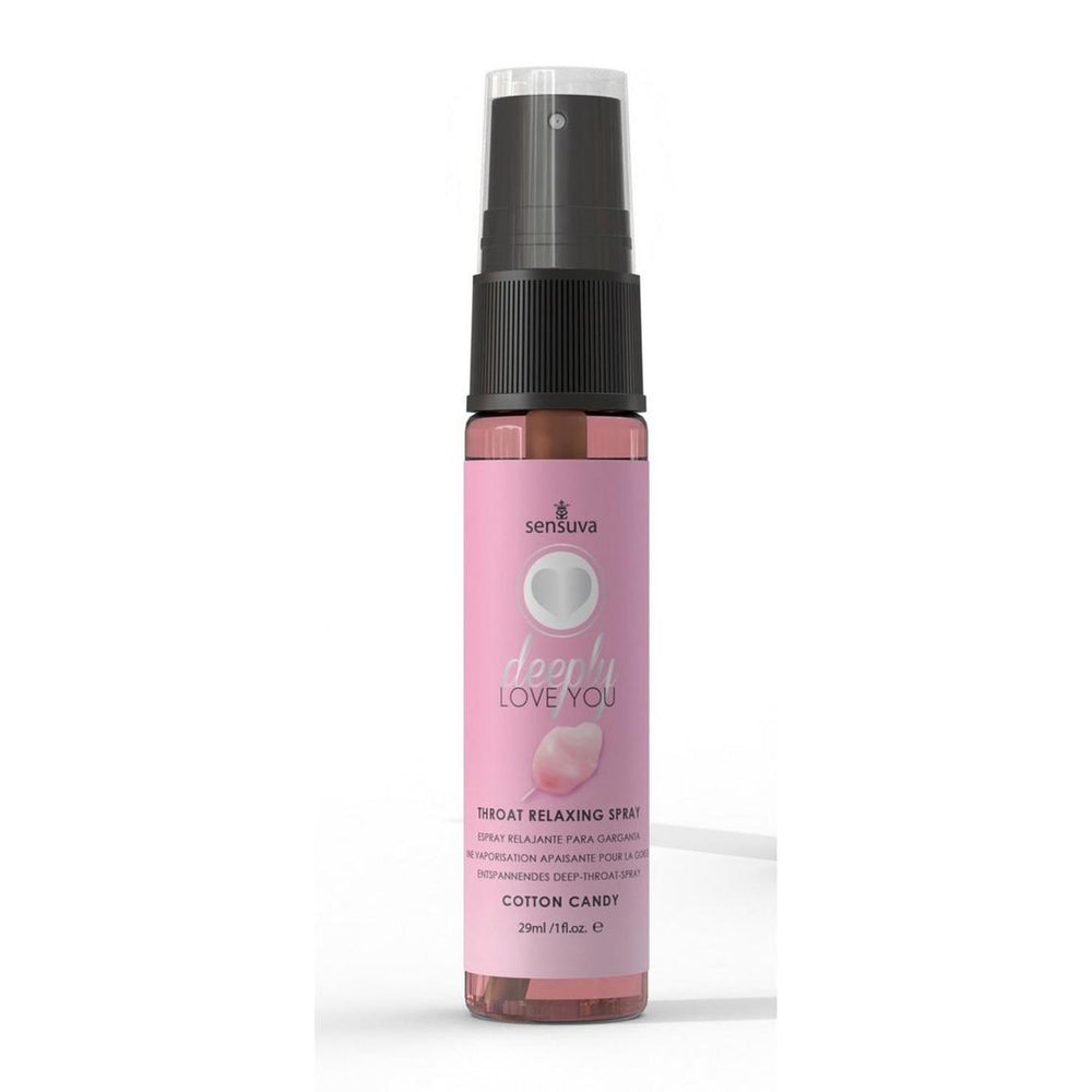 Deeply Love You Throat Relaxing Spray Cotton Candy 1 oz. Bottle