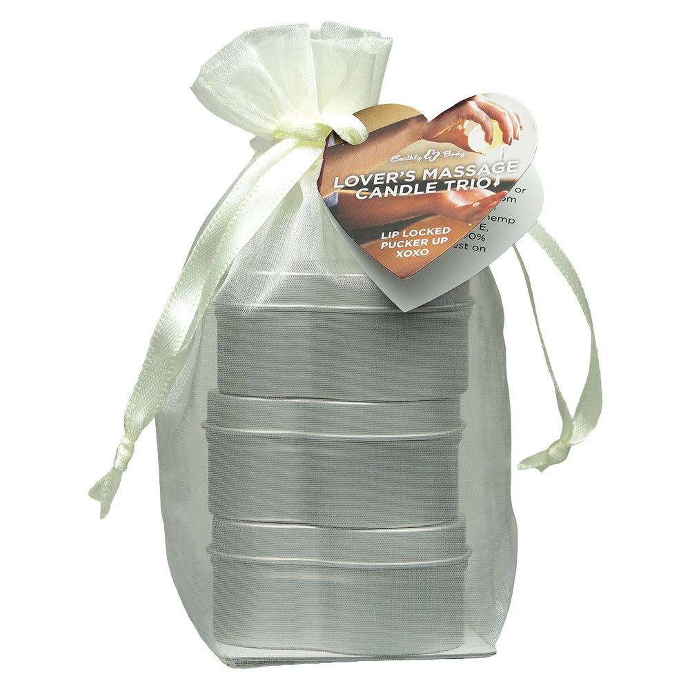 Hemp Seed 3-In-1 Valentine '26 Massage Candle Trio 1.75 oz.
