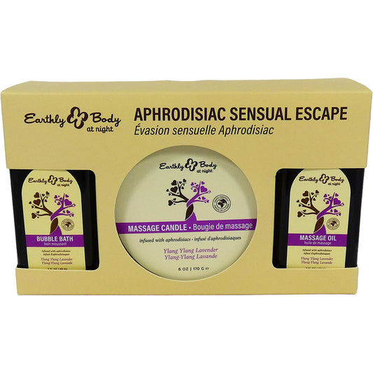 Earthly Body At Night Aphrodisiac Sensual Escape Gift Set Ylang Ylang Lavender