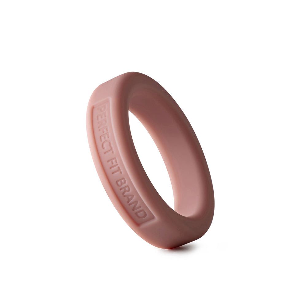 Classic 1.4" (36 mm) Silicone Med. Stretch Penis Ring Skintone 5